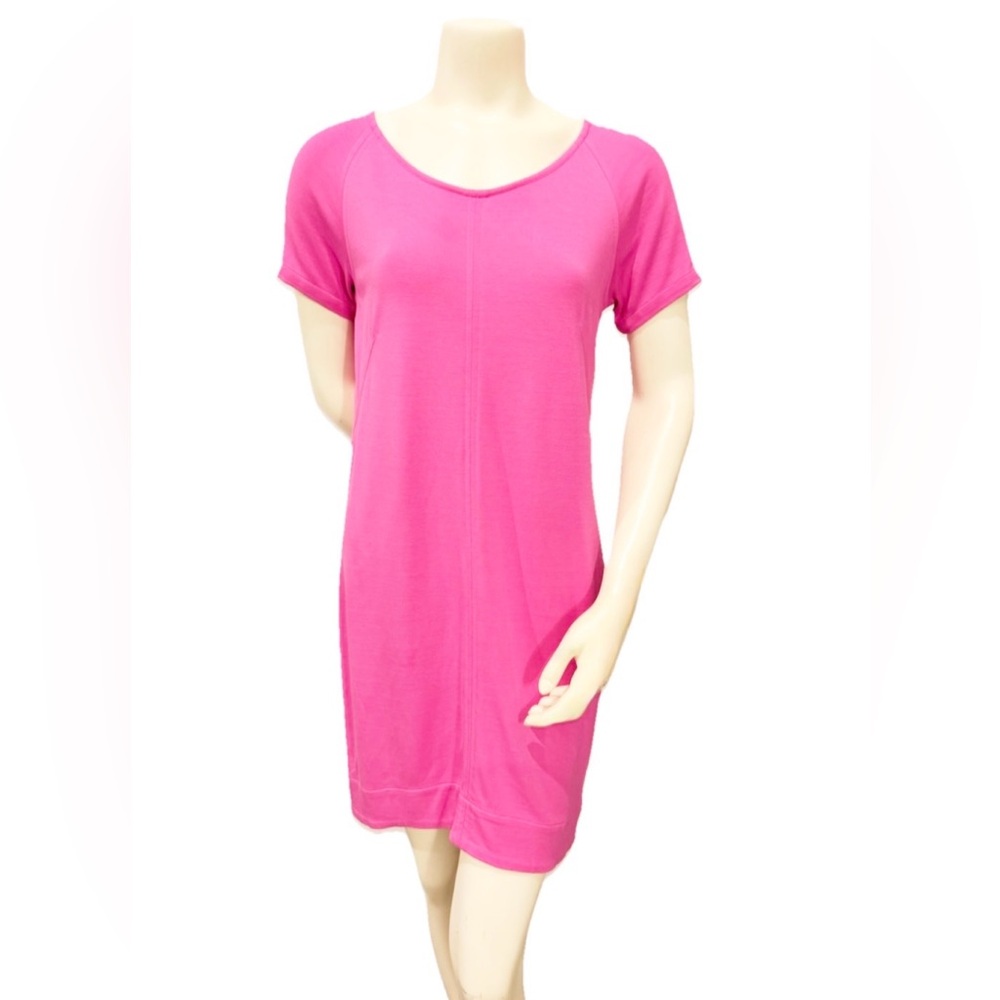 Southern Tide Pink Short Sleeve Dress Size 8 Back Zip